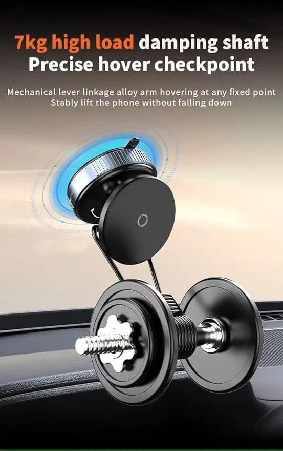 Magnetic Suction Phone Holder with 360° Rotation