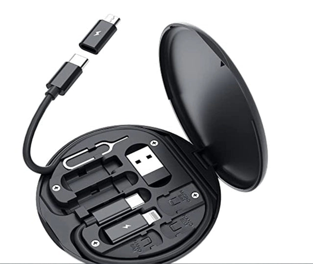 Multi-Functional Fast Charging Cable Set with Magnetic Case